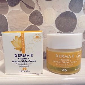 $16❤️‍🔥 Derma E Vitamin C Intensive Night Cream 🩹🧴🪞 NEW Full Size Derma-E
